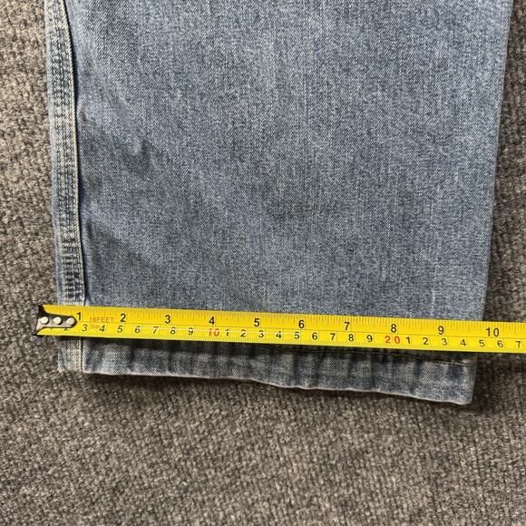 Vintage Y2K Women’s Tommy Hilfiger Carpenter denim Jeans Size 12 Baggy Hip Hop - Picture 9 of 10